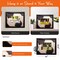 iFrame Commemorative Soccer Sports Athletics Frame I Fits 5x7 Photograph, Real Wood Black Finish, Desktop, Table Or Wall Mount I Shatterproof Plexiglass I Made in the USA
